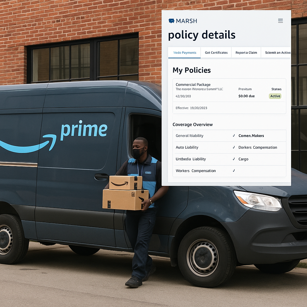 Amazon Insurance for Sellers, Employees, and Delivery Partners 3 Amazon Insurance Services